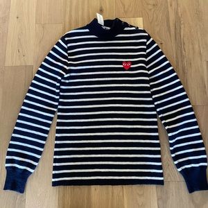 BNWT Play Comme De Garçons sweater